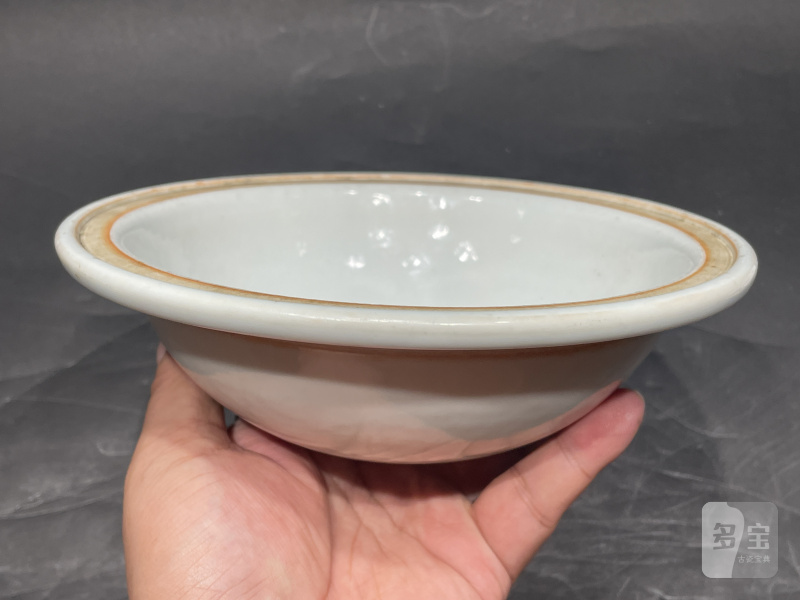 清宣统 粉彩花鸟纹温锅 - 图6